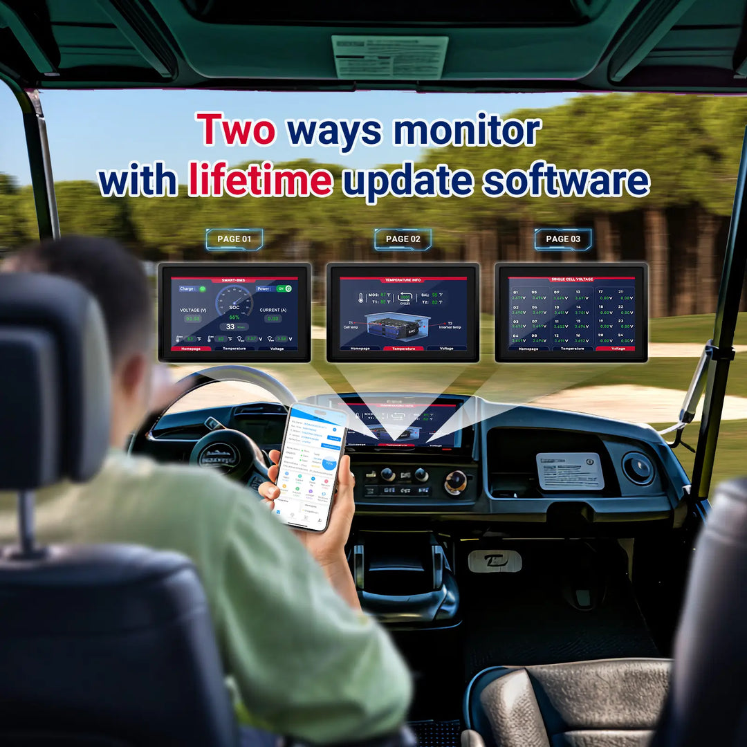 🔥ExxPower G1 36V/48V/72V 105ah Golf Cart Battery