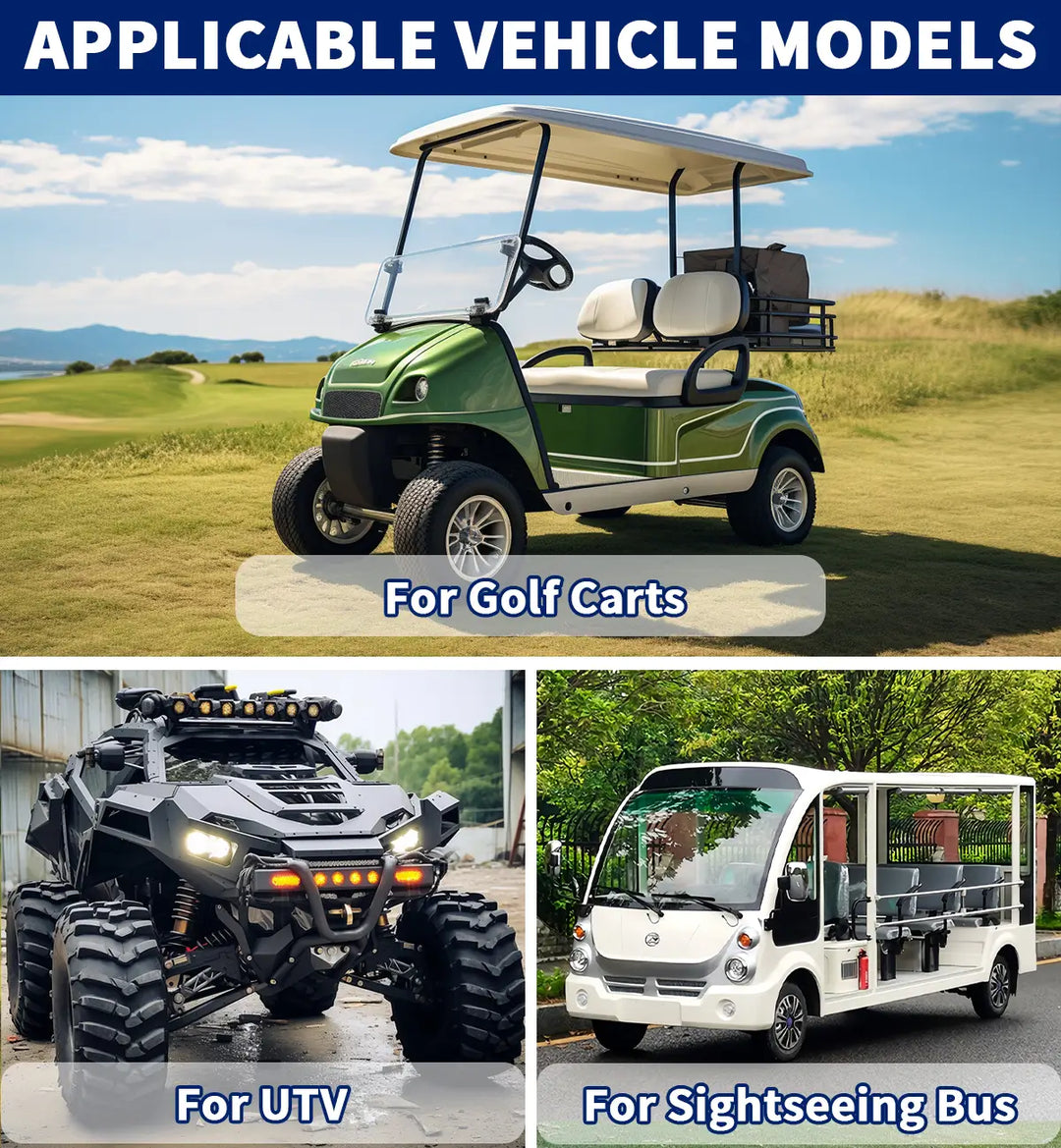 🔥ExxPower G1 36V/48V/72V 105ah Golf Cart Battery