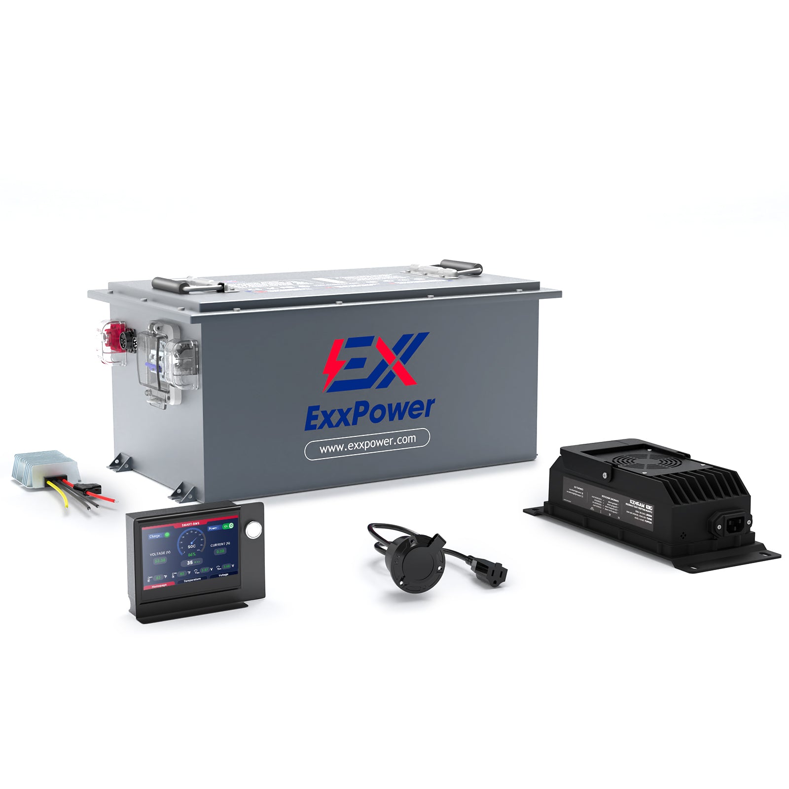 ExxPower G1 48V/36V/72V 105ah Golf Cart Lifepo4 Lithium Battery