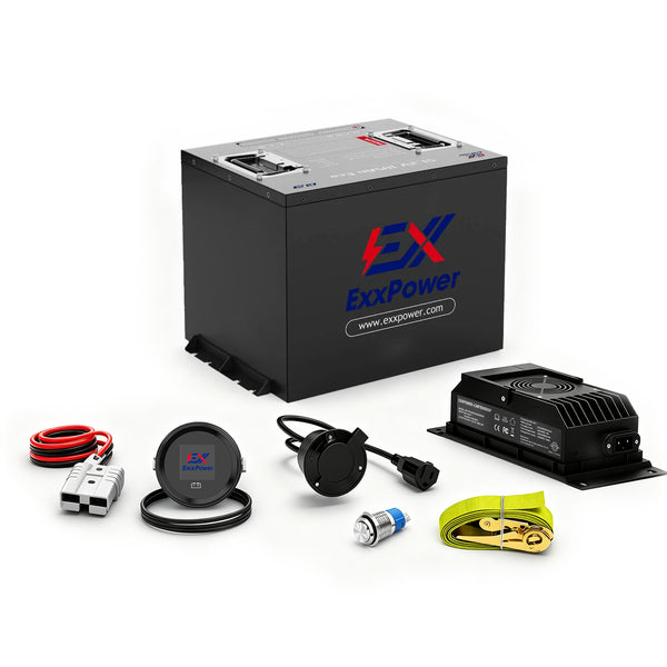 🔥ExxPower B1 48V 105ah Golf Cart Lithium Battery