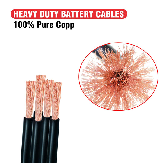 4 AWG Battery Cables Copper Battery Inverter