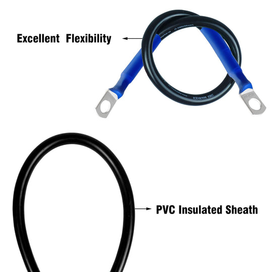 4 AWG Battery Cables Copper Battery Inverter