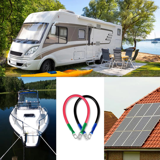 4 AWG Battery Cables Copper Battery Inverter