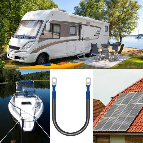 4 AWG Battery Cables Copper Battery Inverter