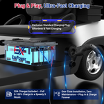 🔥ExxPower C1  36V / 48V/  Golf Cart Battery   （Ready to Ship | Next-Day Dispatch）