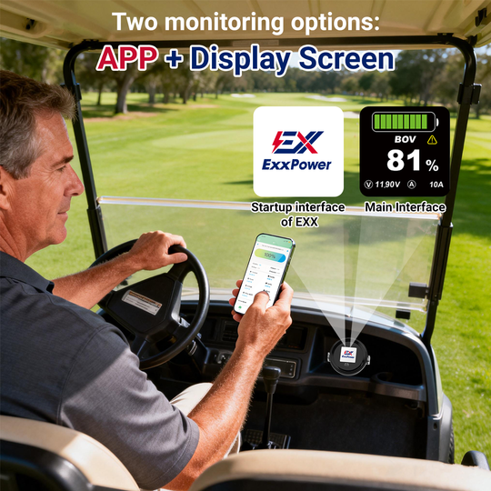 🔥ExxPower B1 48V 105ah Golf Cart Battery