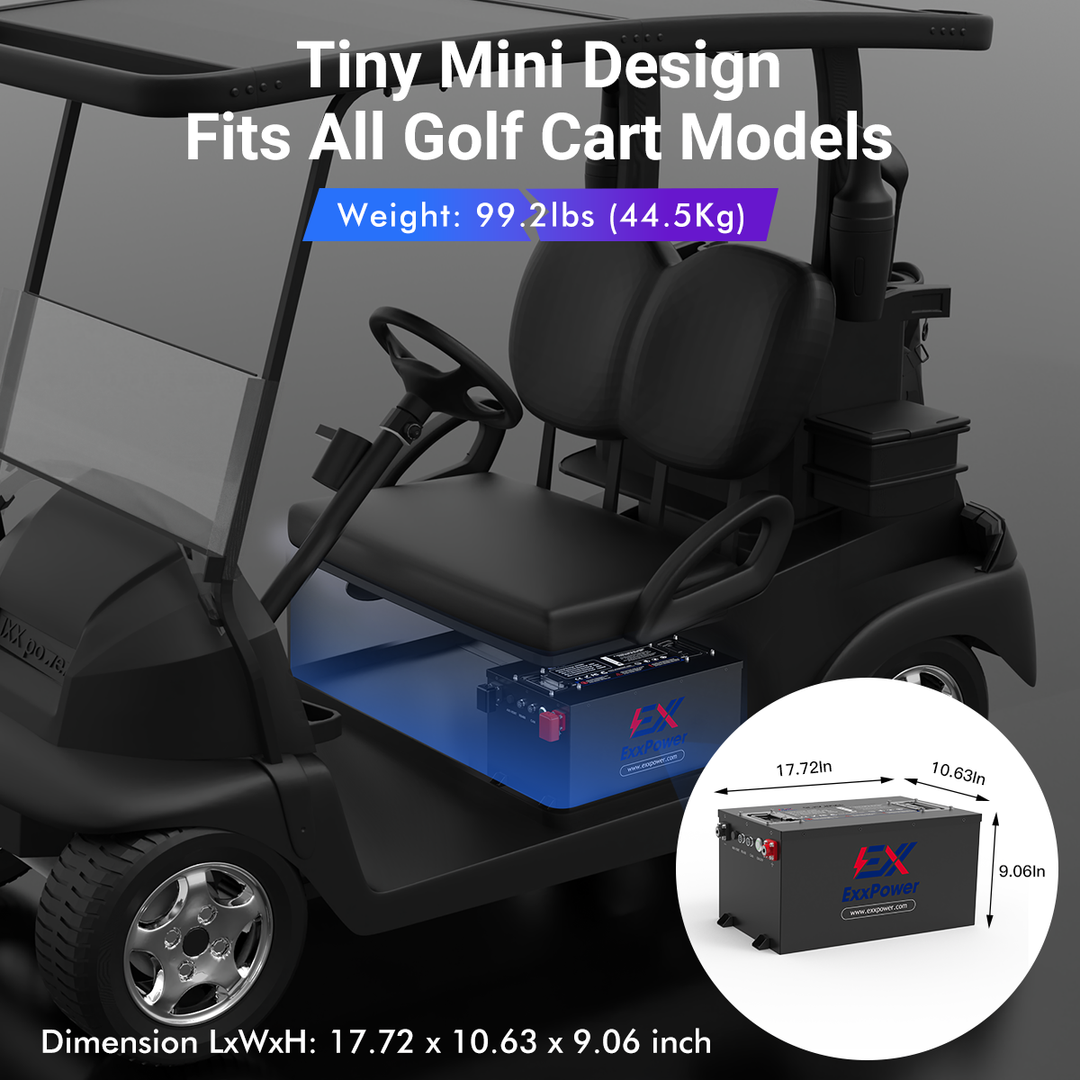 🔥ExxPower B1 48V 105ah Golf Cart Battery