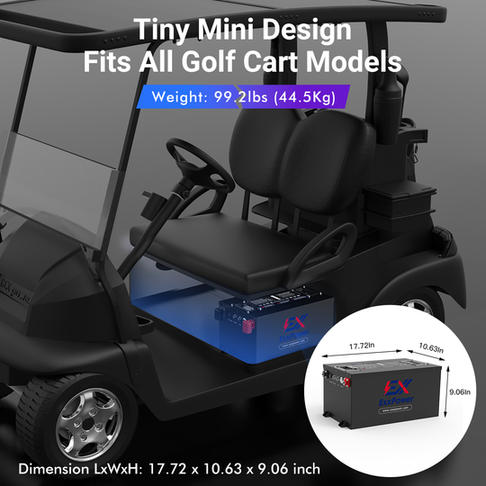 🔥ExxPower B1 48V 105ah Golf Cart Battery