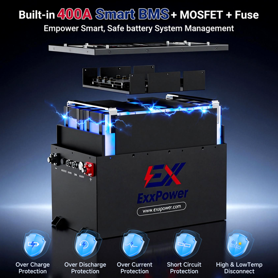 🔥ExxPower B1 48V 105ah Golf Cart Battery