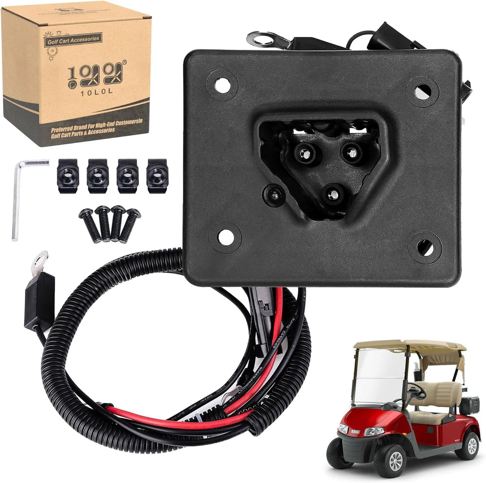 ExxPower Golf Cart 48V Battery Charger Plug for EZGO RXV & TXT 2008-up & 2Five 2010-up acle