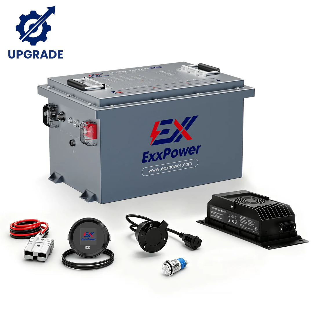 🔥ExxPower C1  36V / 48V/  Golf Cart Battery   （Ready to Ship | Next-Day Dispatch）