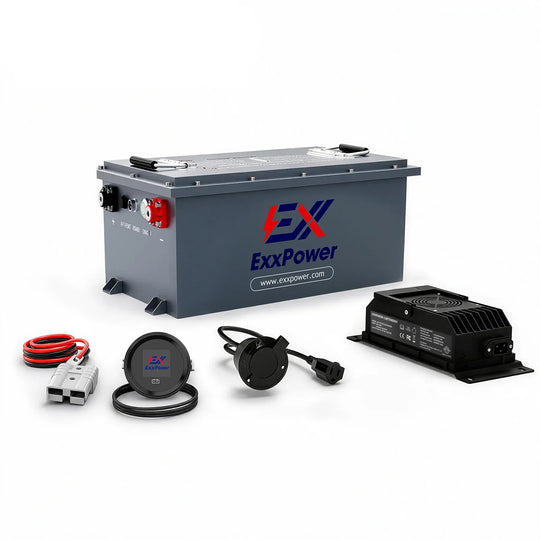🔥ExxPower C1  36V / 48V/  Golf Cart Battery   （Ready to Ship | Next-Day Dispatch）
